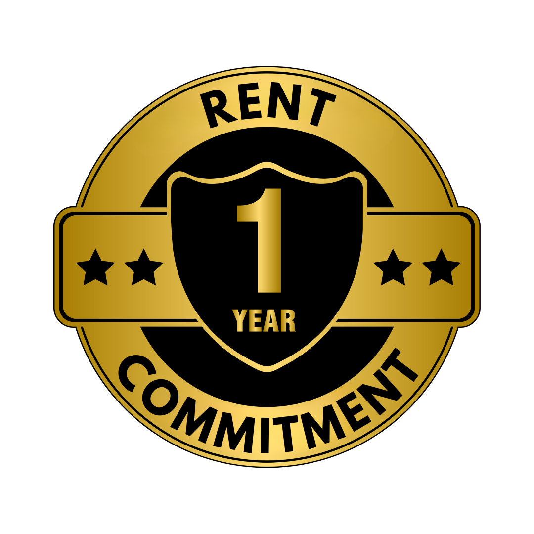 1 Year Rent Commitment on Base Model - Reduce Rent by 20%